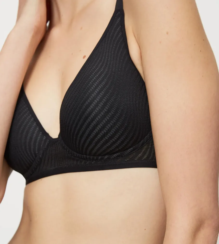 Fuller Cups|Non-wired Bras>Triumph HARMONY SPOTLIGHT Black