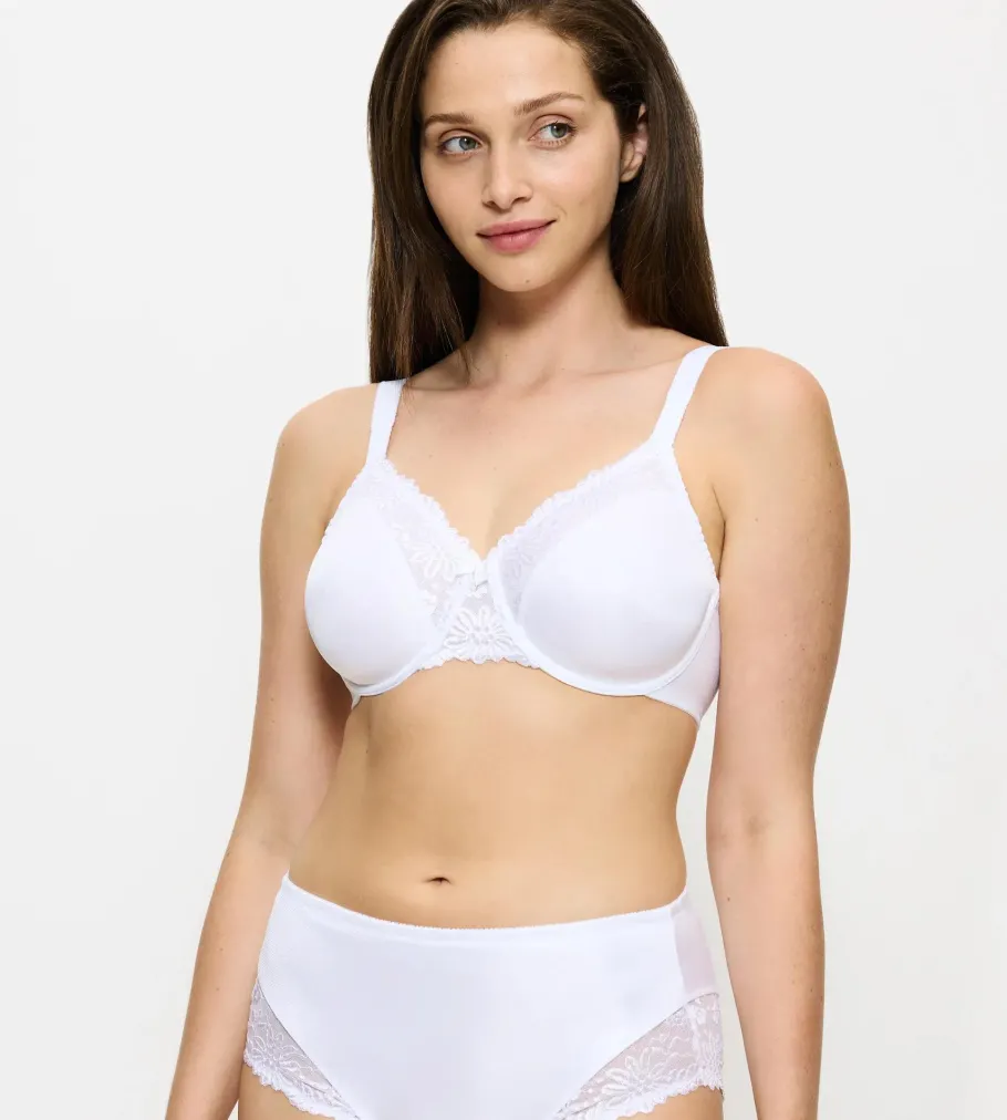 Minimizer Bras|Fuller Cups>Triumph LADYFORM SOFT White