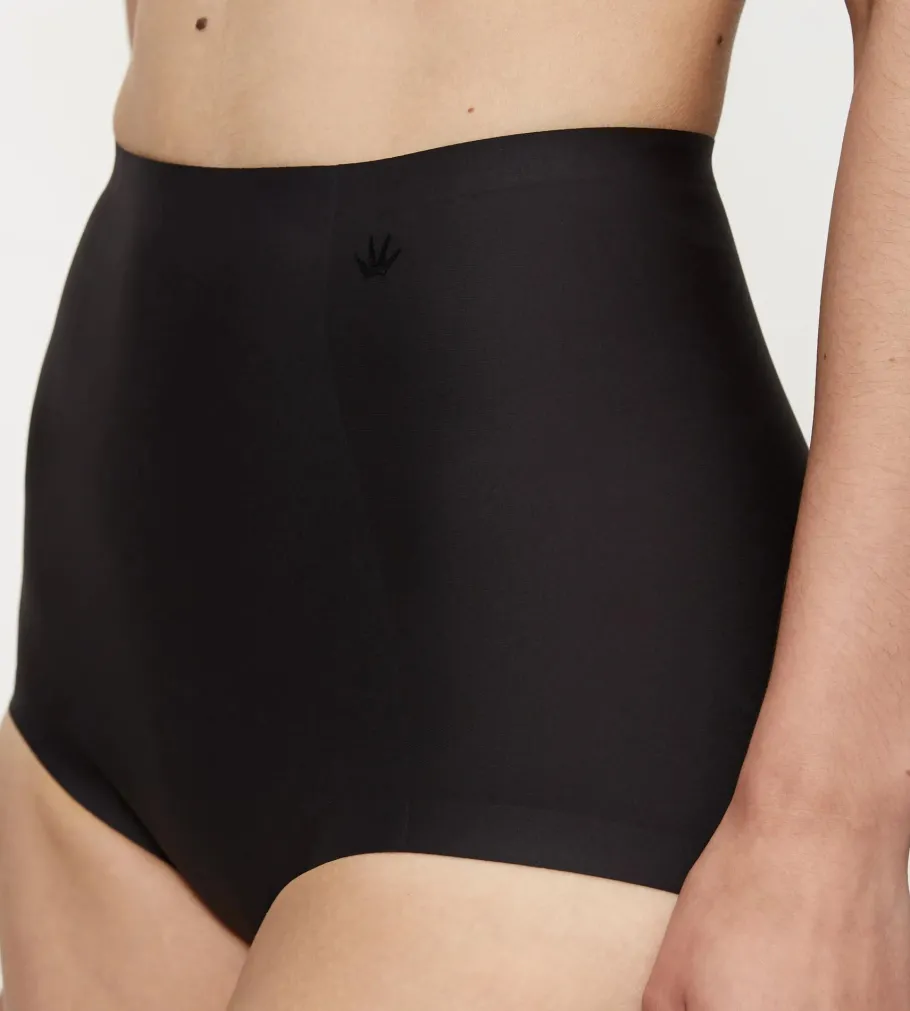 High Waisted|Panty Girdles>Triumph MEDIUM SHAPING SERIES Black
