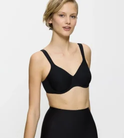 Fuller Cups|Underwired Bras>Triumph MODERN SOFT+COTTON Black