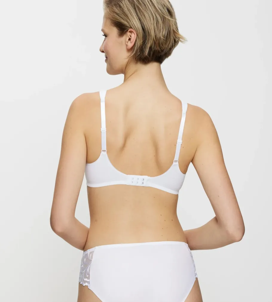 Fuller Cups|Non-wired Bras>Triumph MODERN SOFT+COTTON White