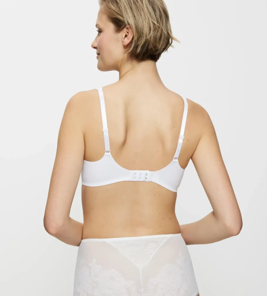 Non-wired Bras|Padded Bras>Triumph MODERN SOFT+COTTON White