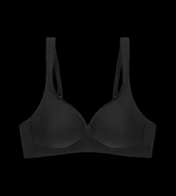 Fuller Cups|Non-wired Bras>Triumph MODERN SOFT+COTTON Black