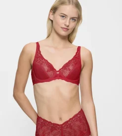 Fuller Cups|Underwired Bras>Triumph O - LIGHT PAONETTE T Paprika