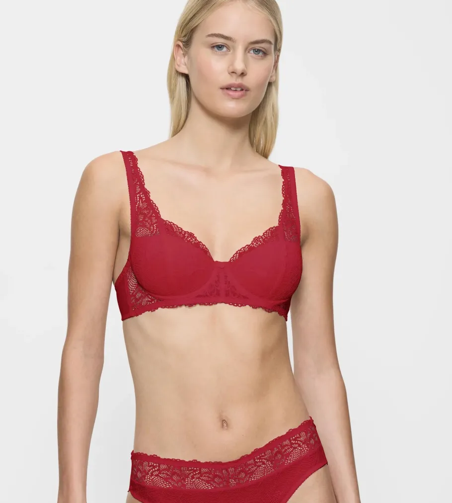 Fuller Cups|Underwired Bras>Triumph O - LIGHT PAONETTE T Paprika