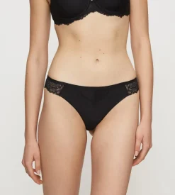 String, Brazilian|Seamless>Triumph PEONY FLORALE Black