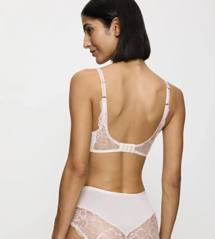 Fuller Cups|Underwired Bras>Triumph PEONY FLORALE Angora