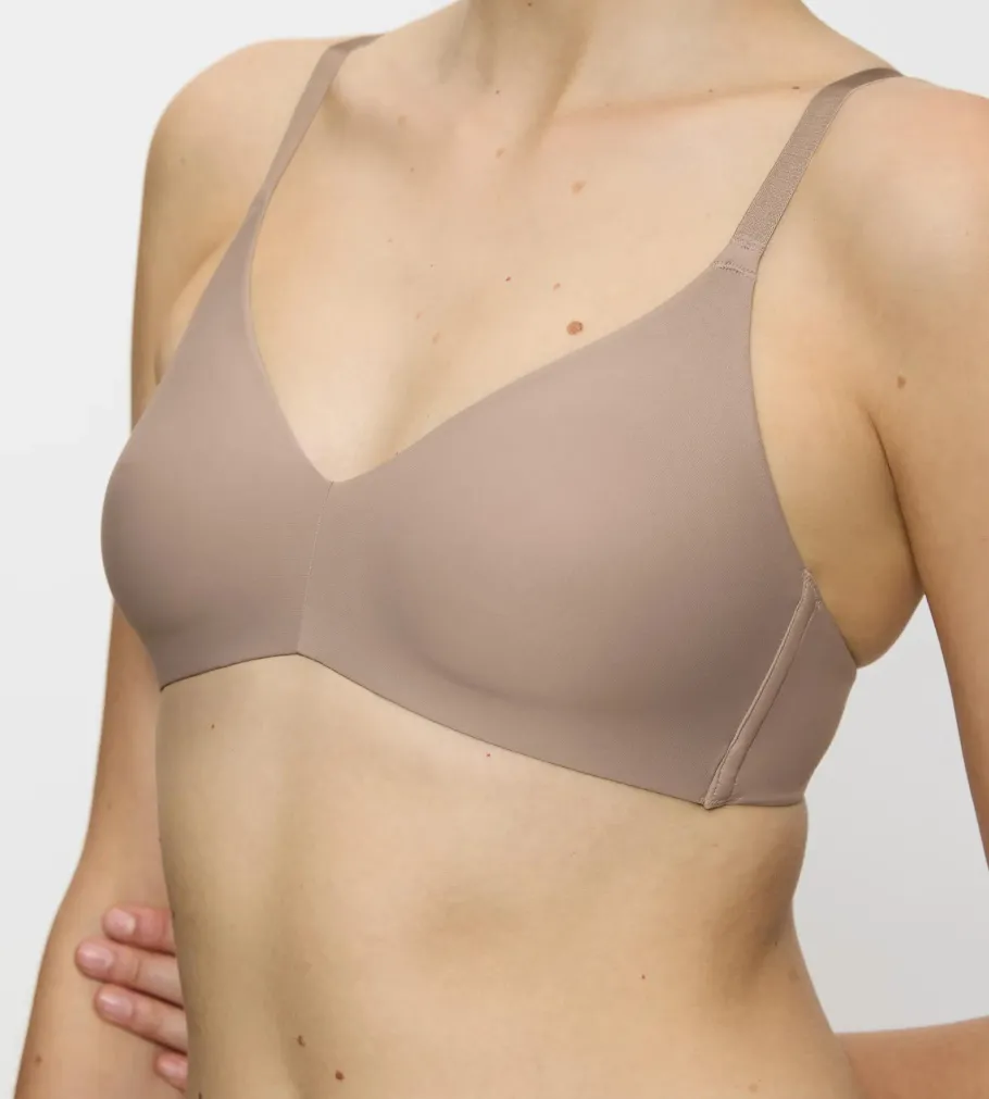 Fuller Cups|Non-wired Bras>Triumph PURE MICRO CafeLatte