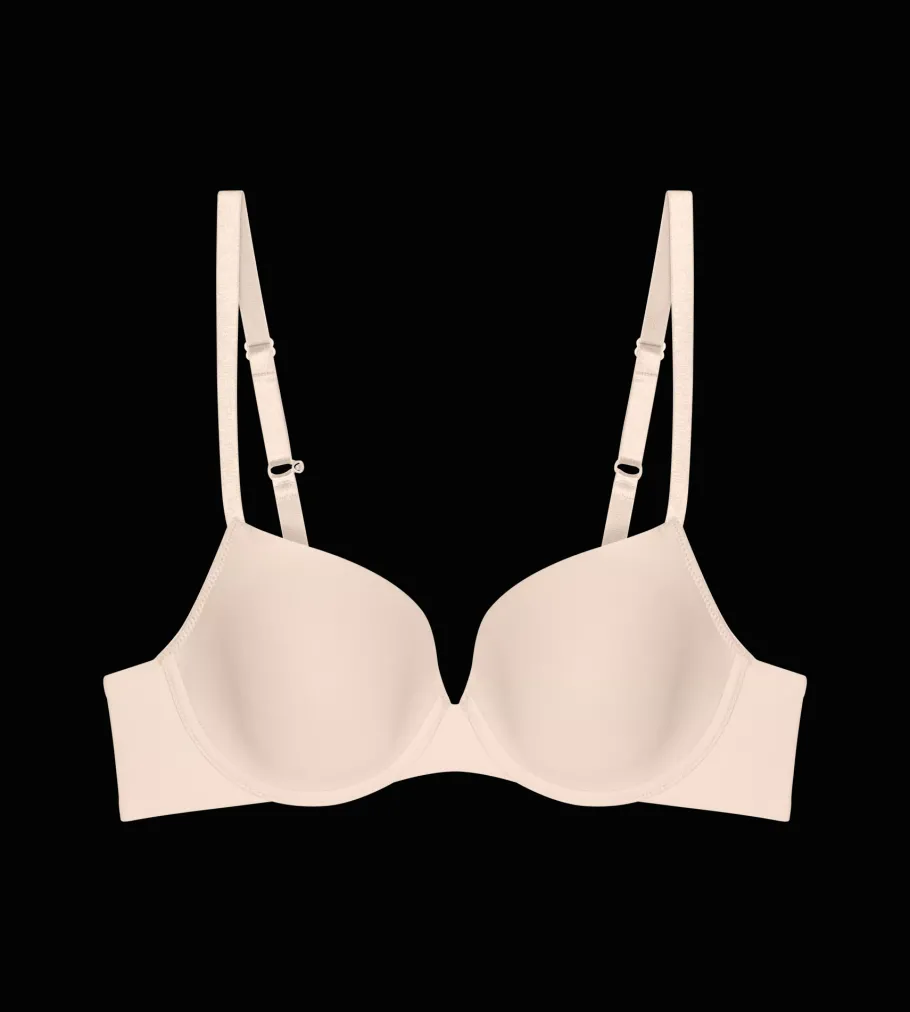 Fuller Cups|Underwired Bras>Triumph PURE MICRO CameoBeige