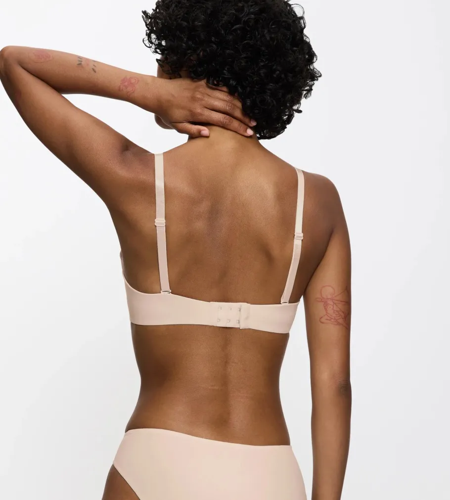 Fuller Cups|Underwired Bras>Triumph PURE MICRO CameoBeige