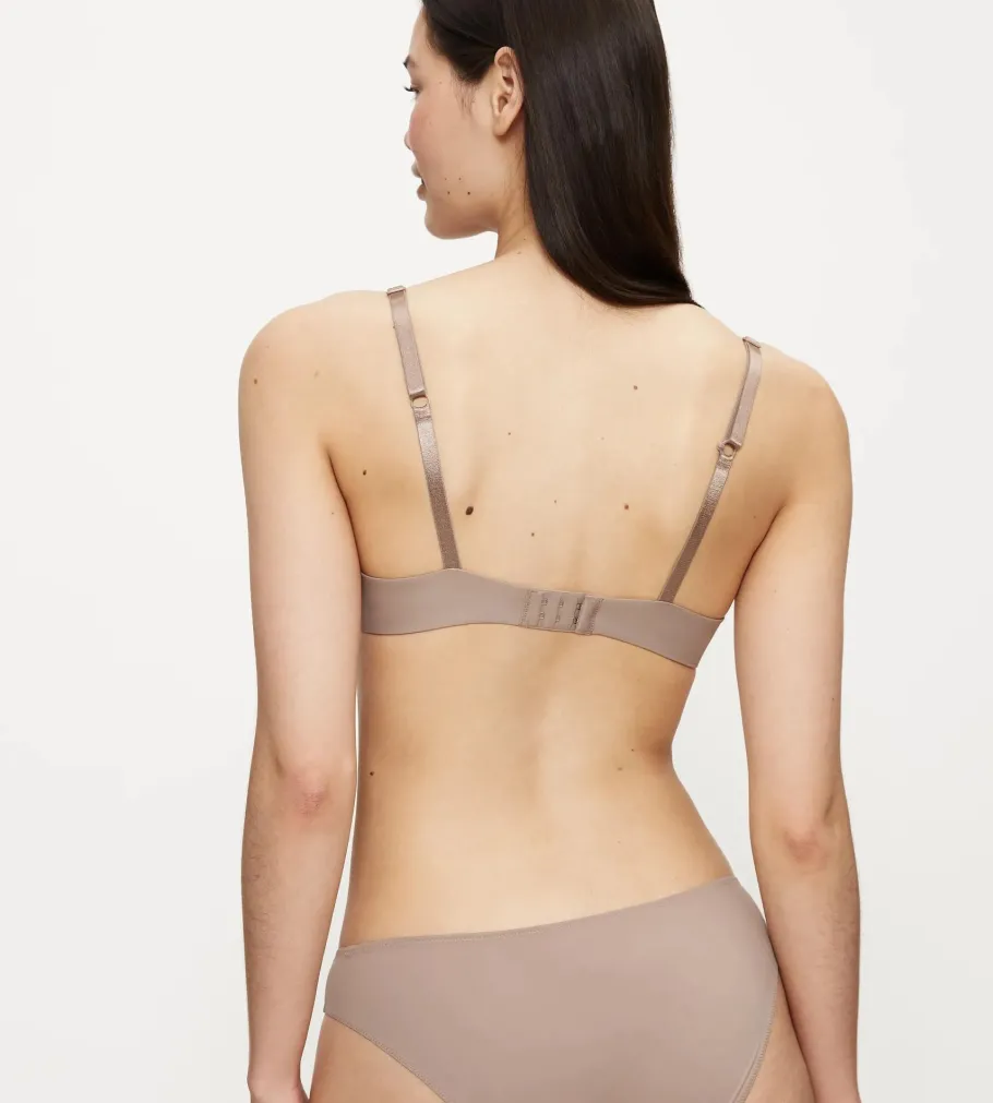 Fuller Cups|Underwired Bras>Triumph PURE MICRO CafeLatte