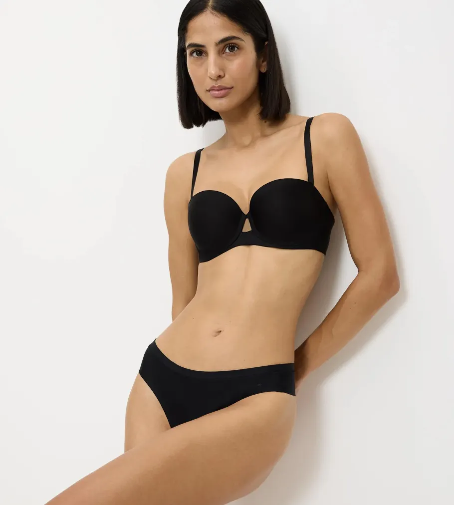 Fuller Cups|Underwired Bras>Triumph PURE MICRO Black