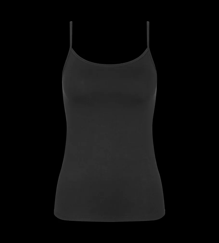 Camisoles, Vests, Tops>Triumph SENSE OF COTTON Black