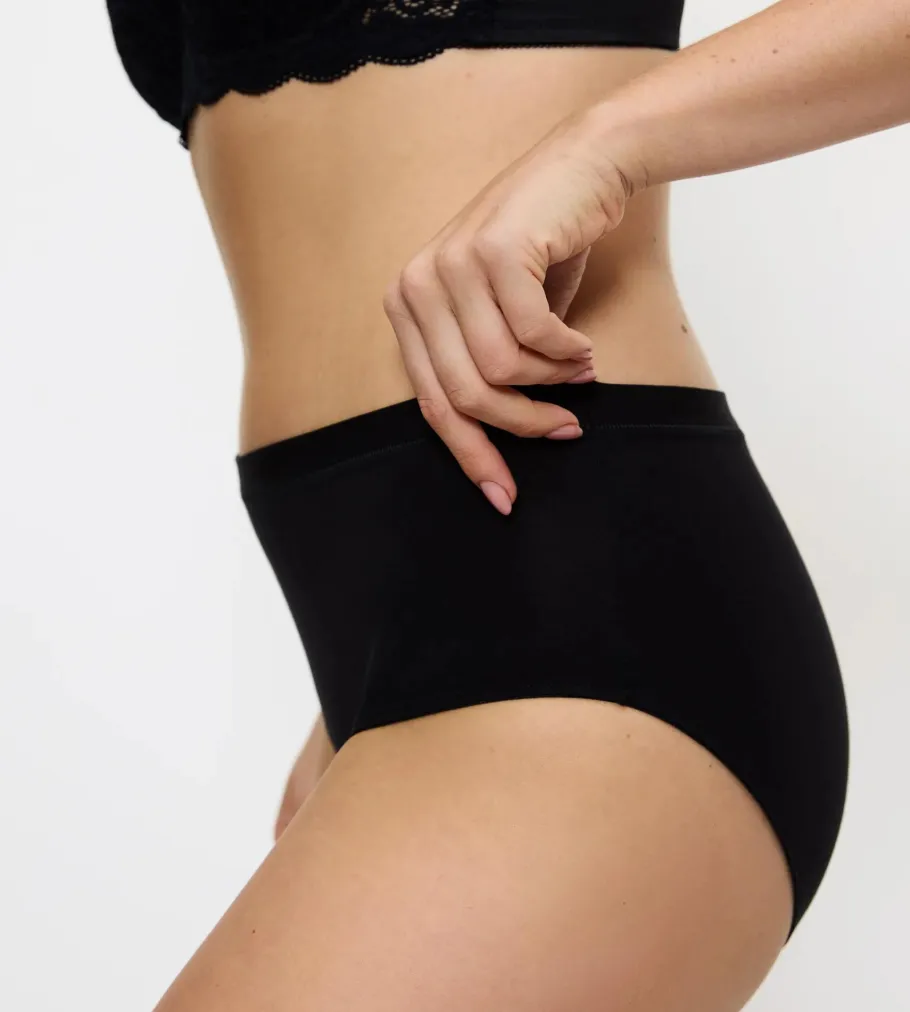 High Waisted>Triumph SENSE OF MODAL Black