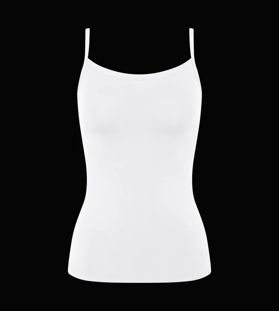 Camisoles, Vests, Tops>Triumph SENSE OF MODAL White