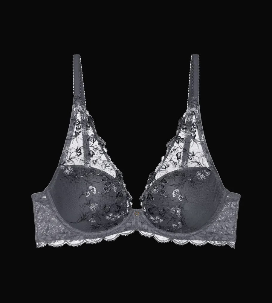 Fuller Cups|Underwired Bras>Triumph SENSUAL SPOTLIGHT PebbleGrey