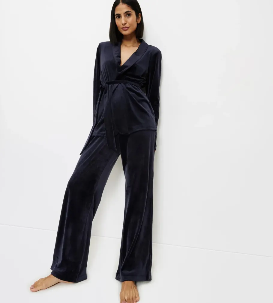 Trousers>Triumph SENSUAL VELOUR DarkBlue