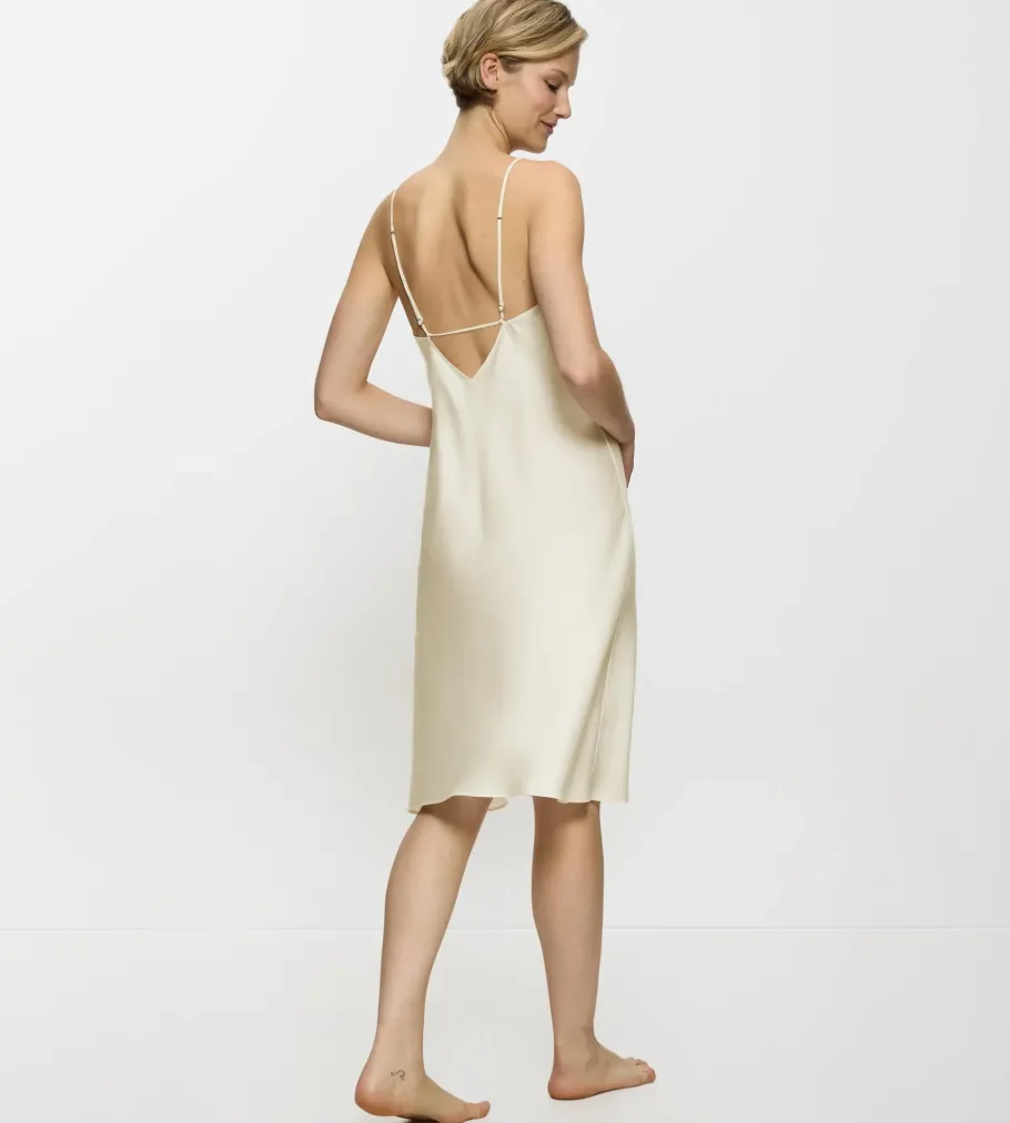 Best Sellers|Nightdresses>Triumph SILKY SENSUALITY EcruWhite
