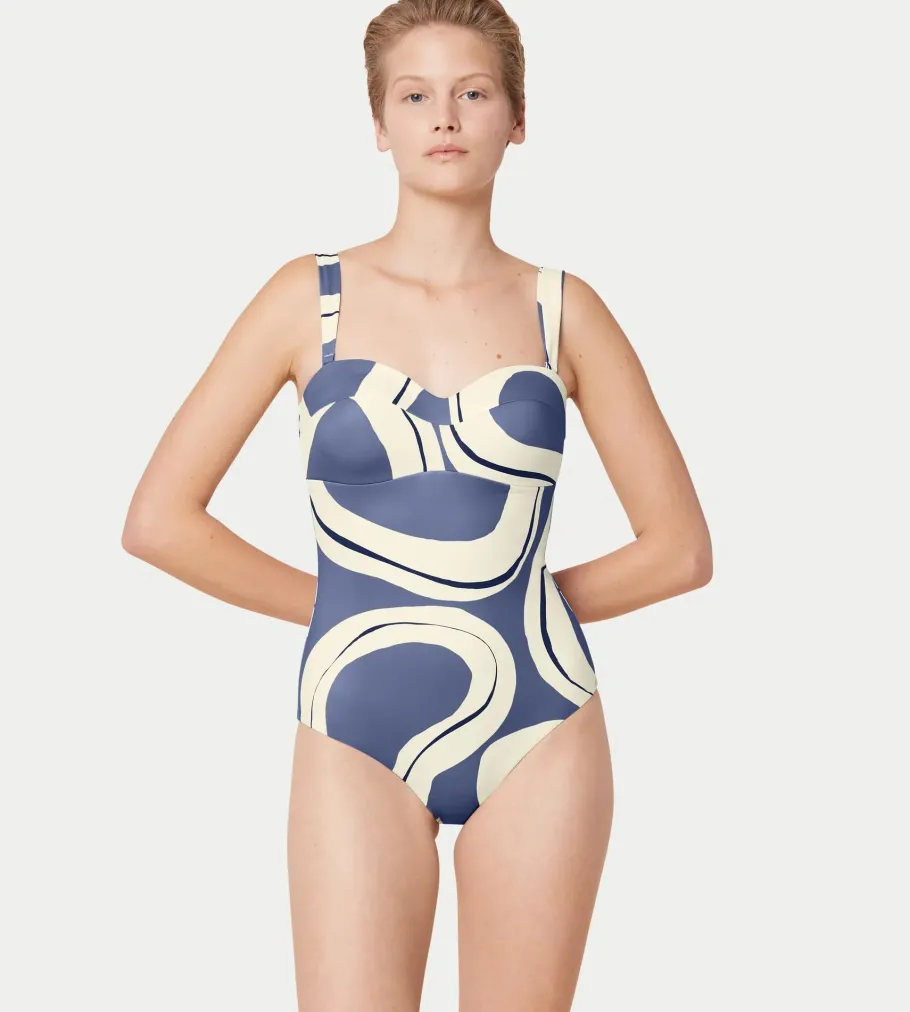 Swimsuits|Fuller Cups>Triumph SUMMER ALLURE BlueCombination