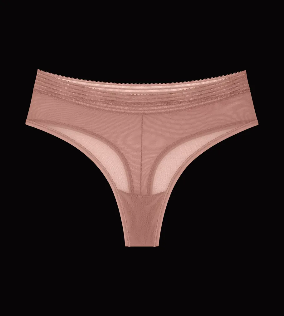 String, Brazilian|Seamless>Triumph TEMPTING SHEER Toastedalmond