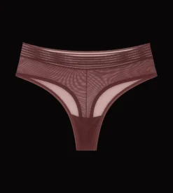 String, Brazilian|Seamless>Triumph TEMPTING SHEER Decadentchocolate