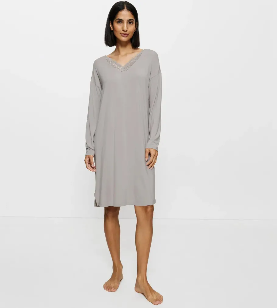 Nightdresses>Triumph TIMELESS SENSUALITY Silentgrey