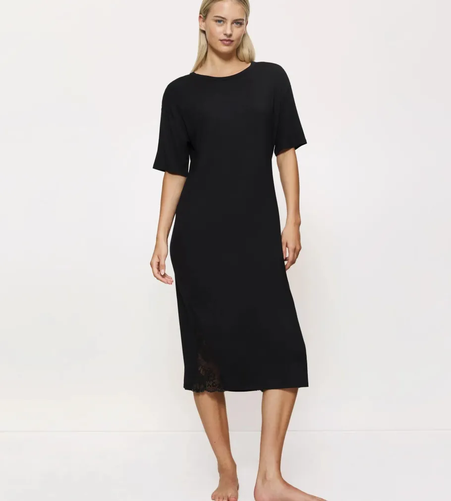 Nightdresses>Triumph TIMELESS SENSUALITY Black