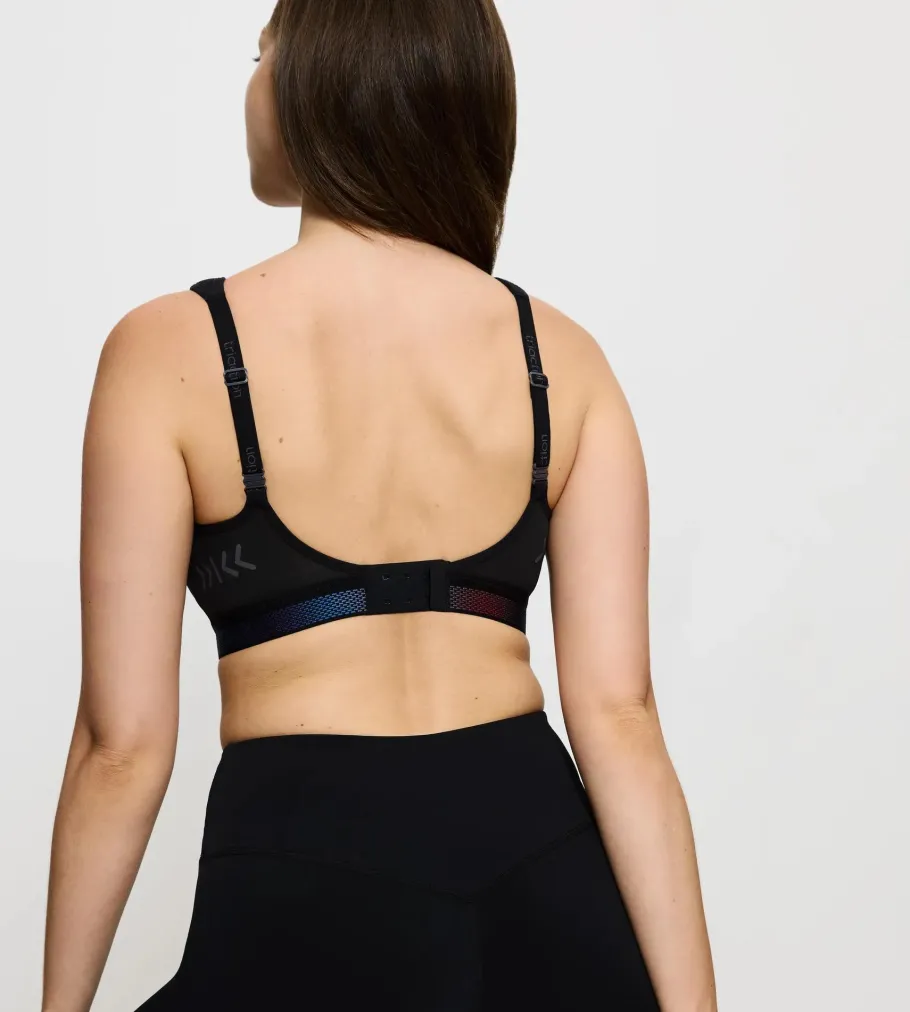 Minimizer Bras|Fuller Cups>Triumph TRIACTION CARDIO CLOUD Black