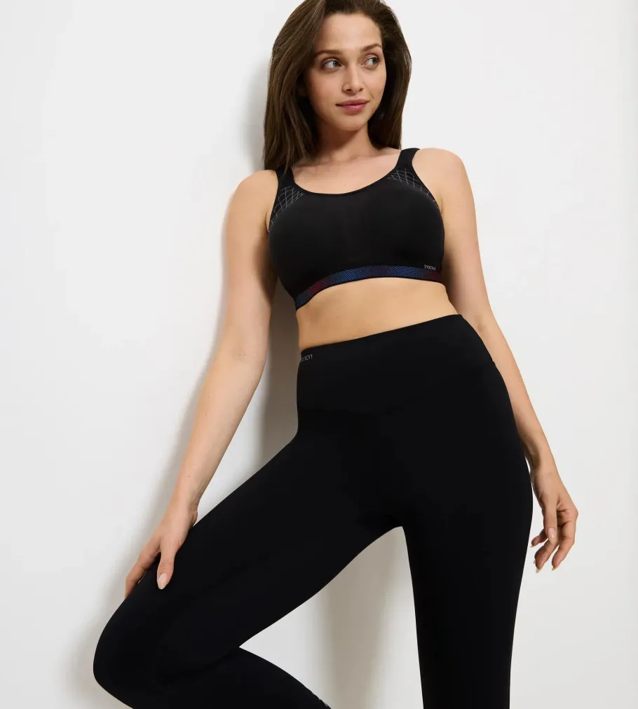 Minimizer Bras|Fuller Cups>Triumph TRIACTION CARDIO CLOUD Black