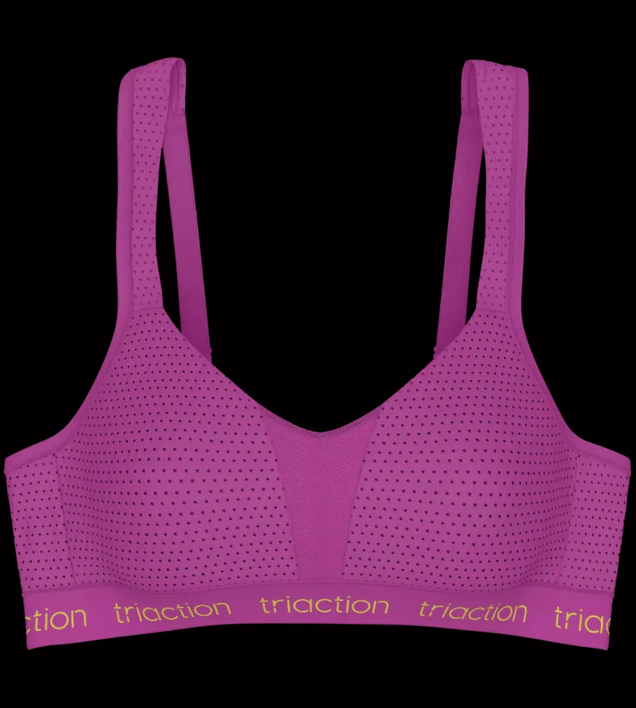 Fuller Cups|Non-wired Bras>Triumph TRIACTION ENERGY LITE Grape