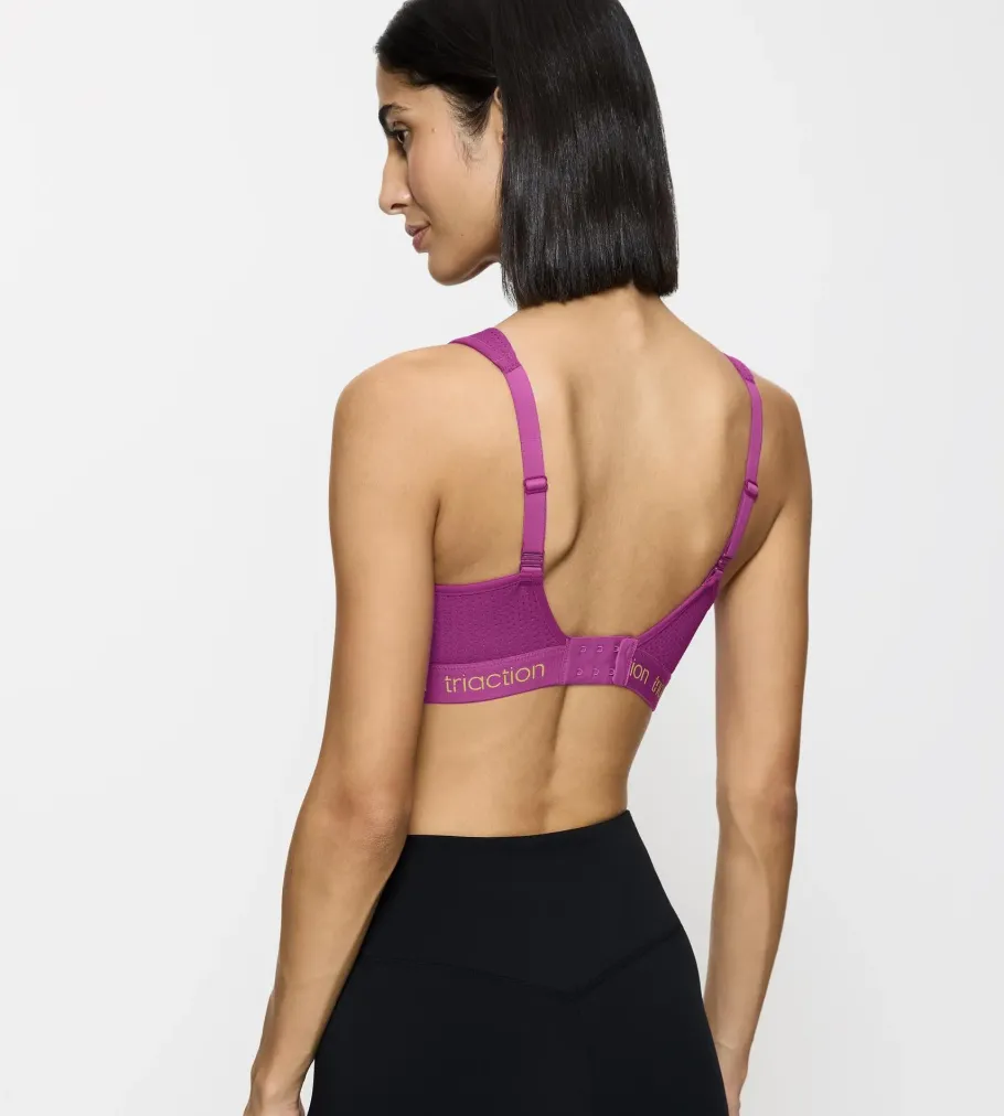 Fuller Cups|Non-wired Bras>Triumph TRIACTION ENERGY LITE Grape