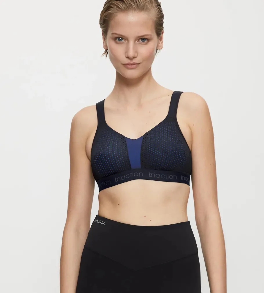 Fuller Cups|Non-wired Bras>Triumph TRIACTION ENERGY LITE Black