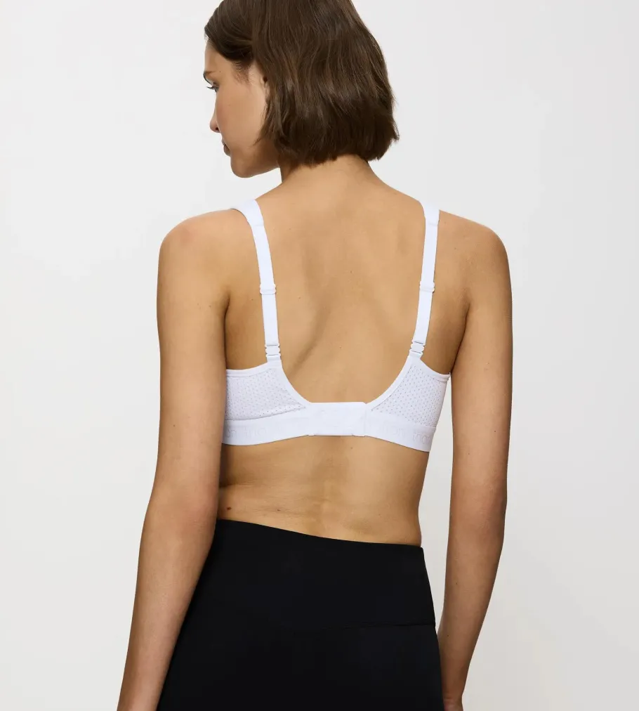 Fuller Cups|Non-wired Bras>Triumph TRIACTION ENERGY LITE White