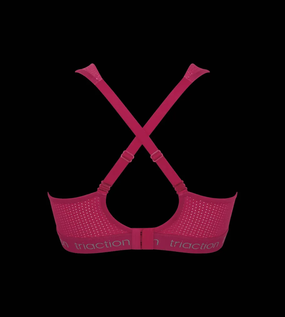 Fuller Cups|Non-wired Bras>Triumph TRIACTION ENERGY LITE Cerise