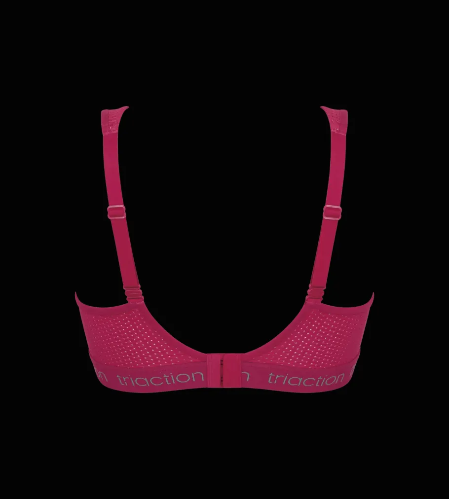 Fuller Cups|Non-wired Bras>Triumph TRIACTION ENERGY LITE Cerise
