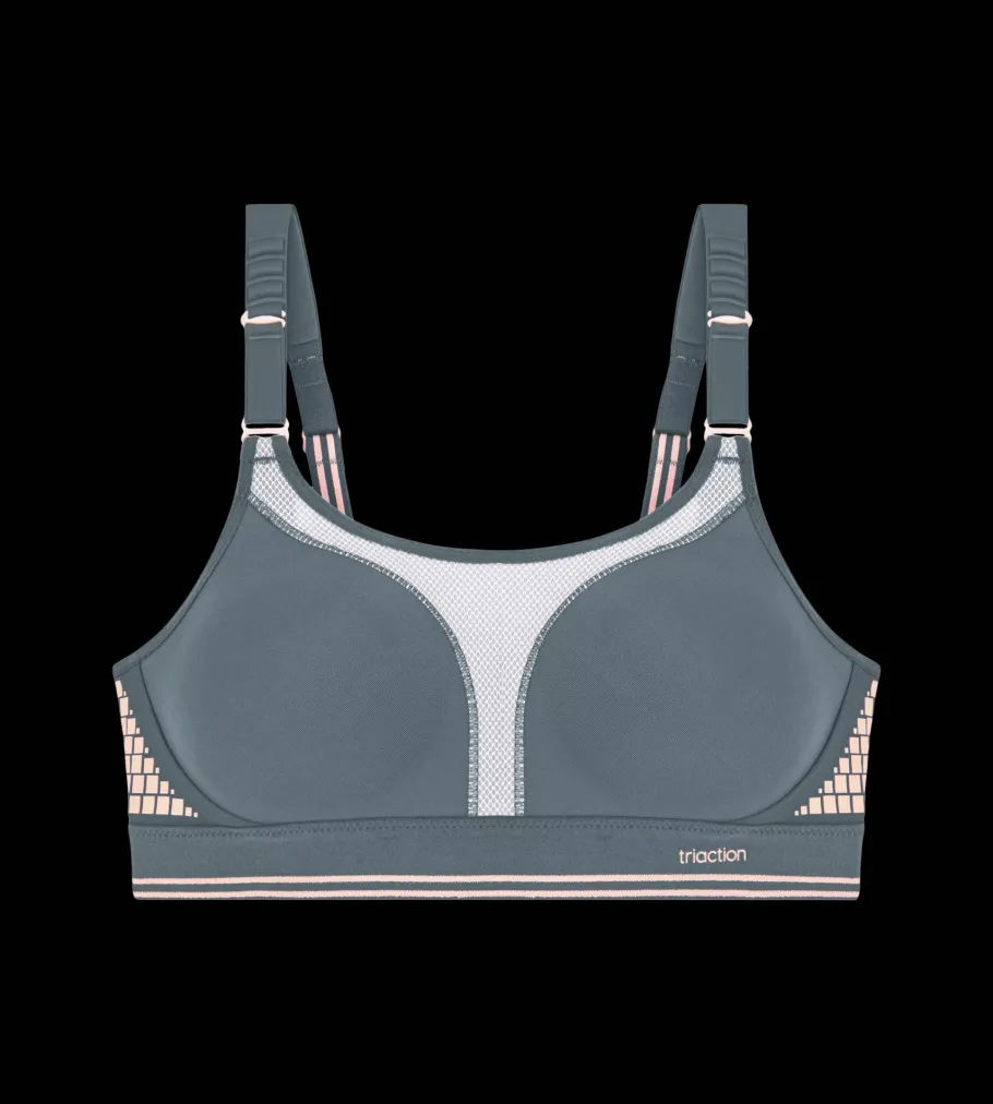 Fuller Cups|Non-wired Bras>Triumph TRIACTION EXTREME LITE Grey