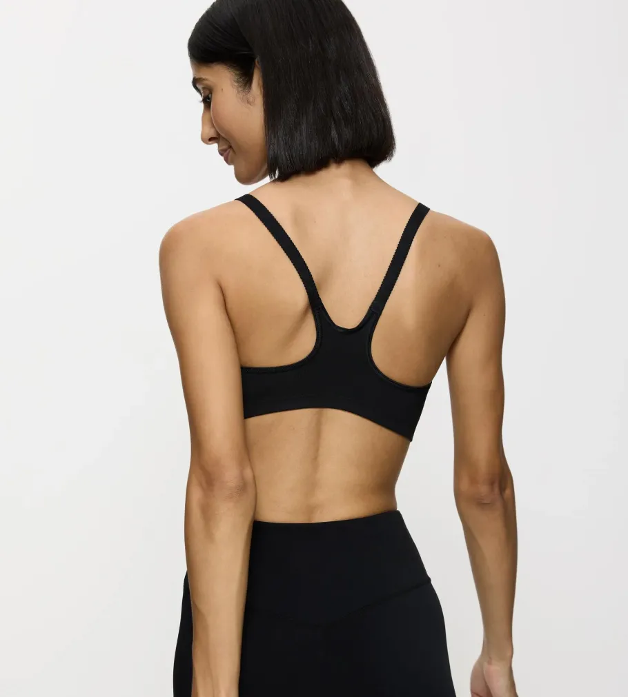 Non-wired Bras|Unpadded Bras>Triumph TRIACTION FITNESS Black