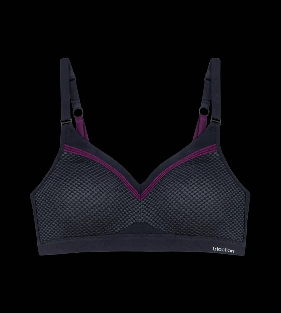 Fuller Cups|Non-wired Bras>Triumph TRIACTION FREE MOTION Black