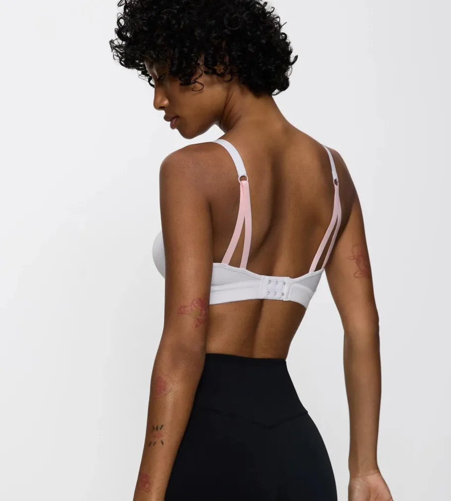 Fuller Cups|Non-wired Bras>Triumph TRIACTION FREE MOTION White