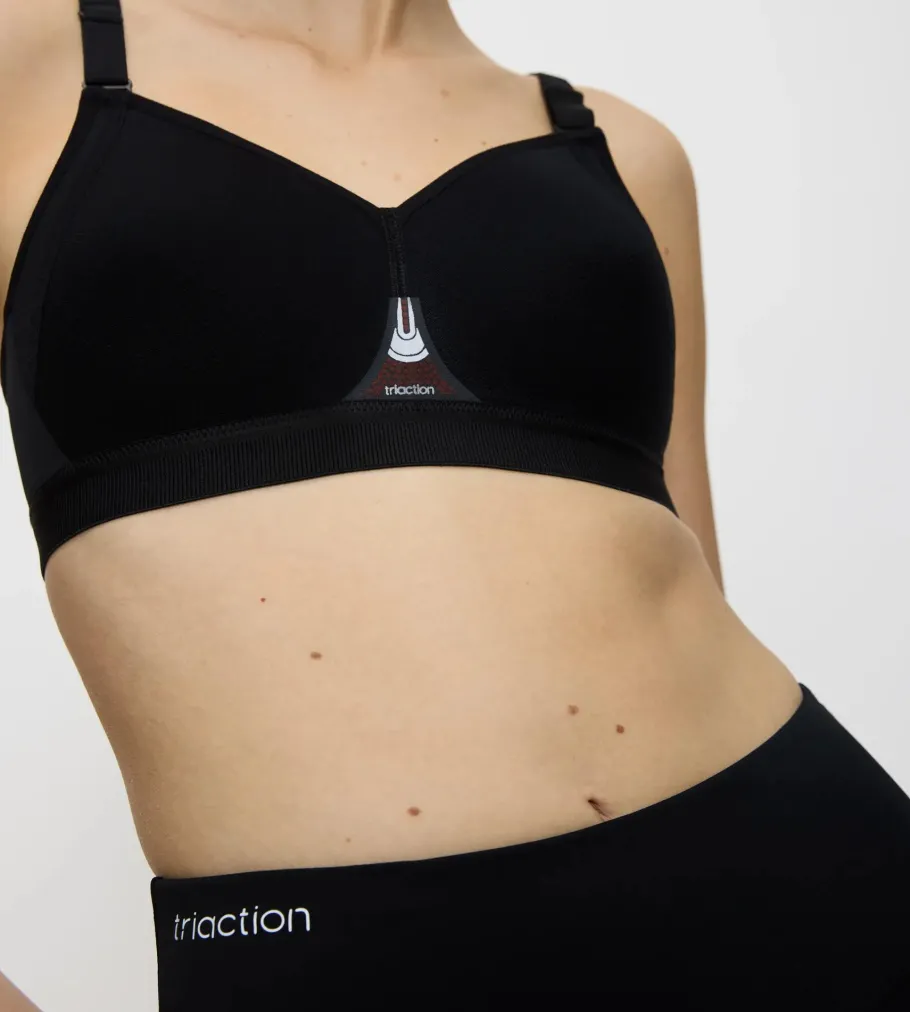 Fuller Cups|Non-wired Bras>Triumph TRIACTION GRAVITY LITE Black