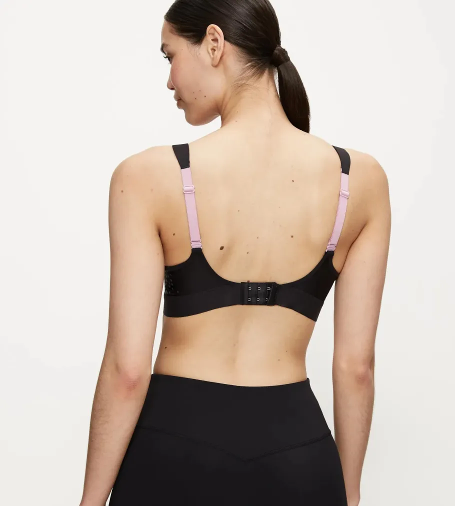 Fuller Cups|Non-wired Bras>Triumph TRIACTION HYBRID LITE Black