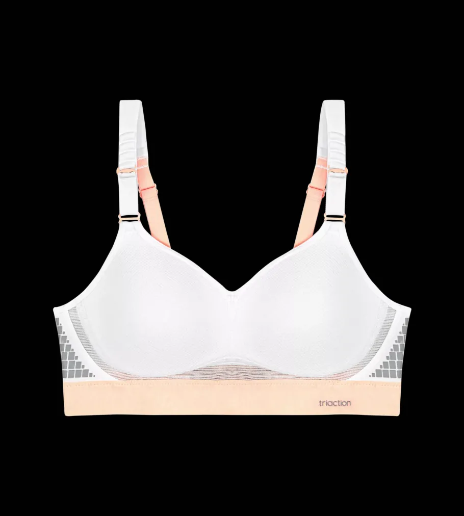 Fuller Cups|Non-wired Bras>Triumph TRIACTION HYBRID LITE White