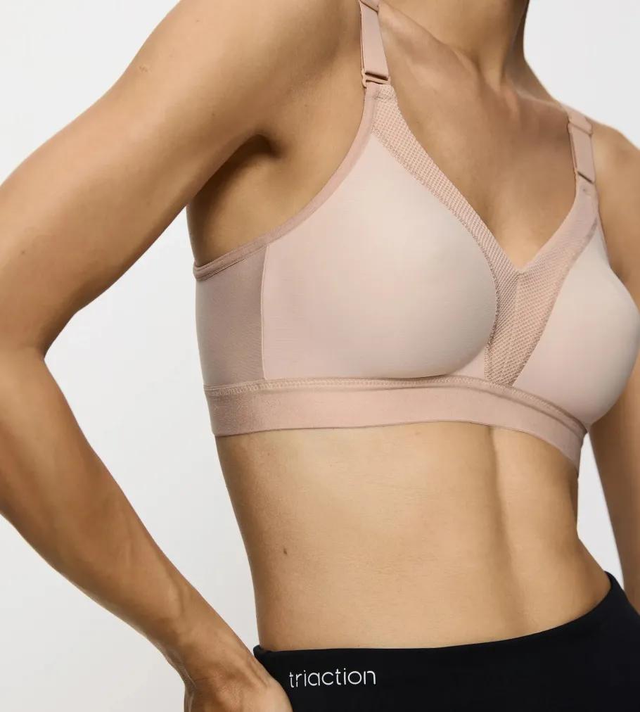 Fuller Cups|Non-wired Bras>Triumph TRIACTION WELLNESS NeutralBeige