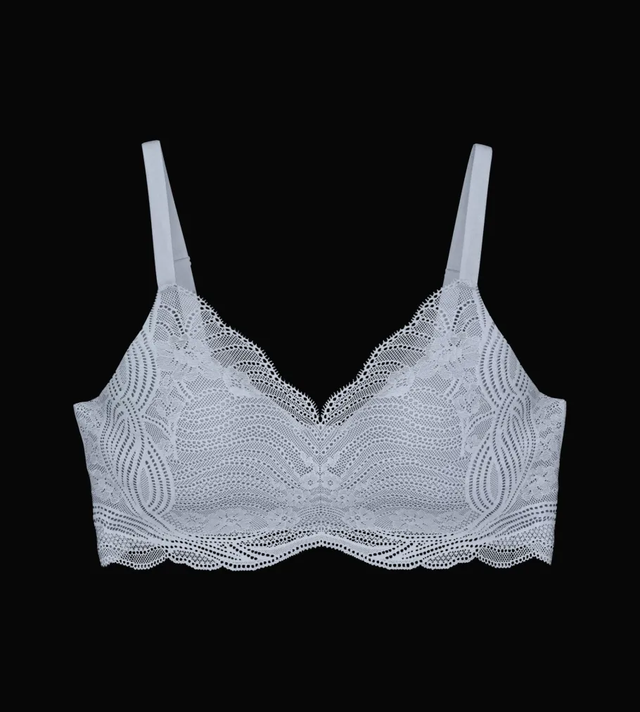 Non-wired Bras|Padded Bras>Triumph LIFT SMART Eggshellblue