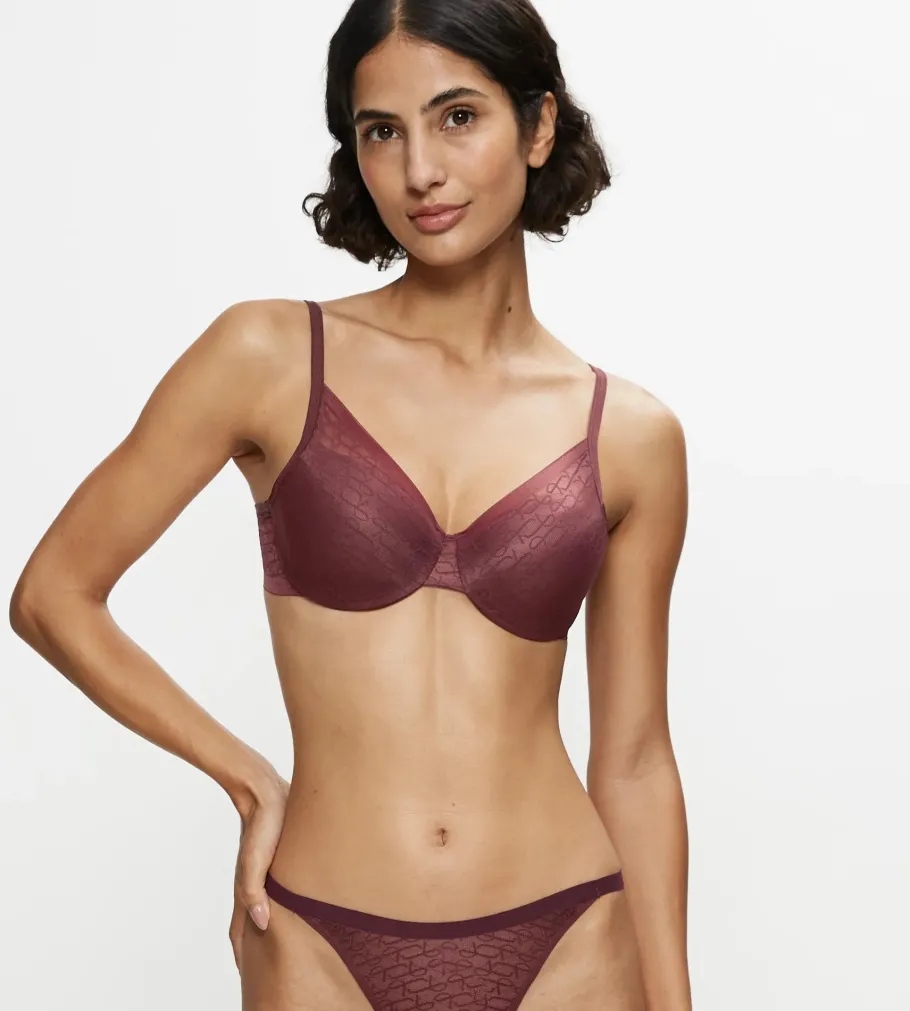Fuller Cups|Underwired Bras>Triumph SIGNATURE SHEER Decadentchocolate