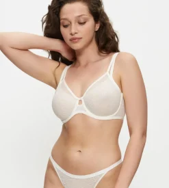 Minimizer Bras|Fuller Cups>Triumph SIGNATURE SHEER EcruWhite