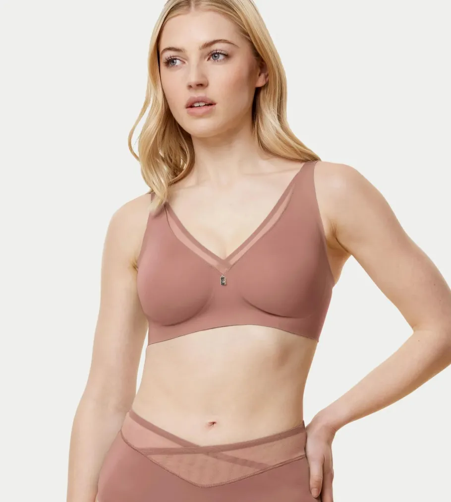 Minimizer Bras|Fuller Cups>Triumph TRUE SHAPE SENSATION Chocolatemousse