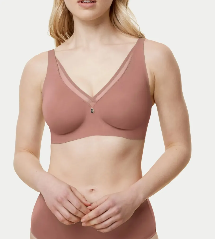 Minimizer Bras|Fuller Cups>Triumph TRUE SHAPE SENSATION Chocolatemousse