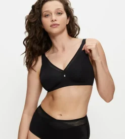 Minimizer Bras|Fuller Cups>Triumph TRUE SHAPE SENSATION Black