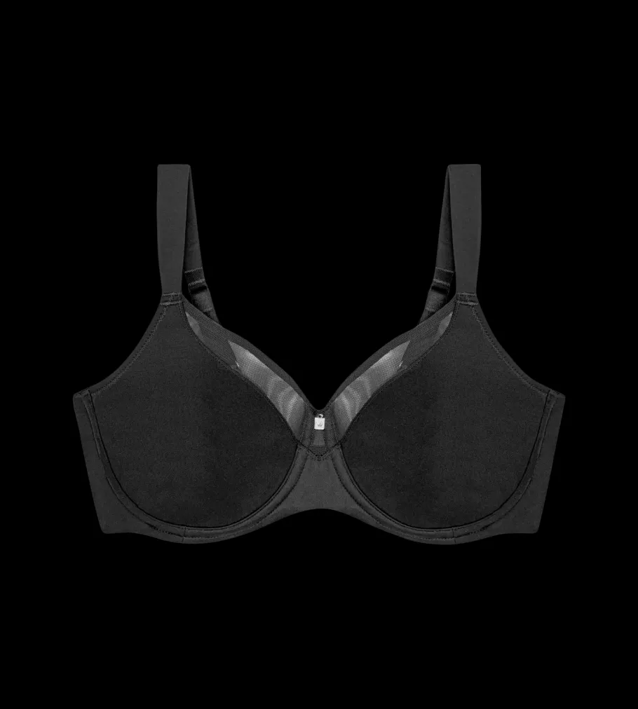 Minimizer Bras|Fuller Cups>Triumph TRUE SHAPE SENSATION Black